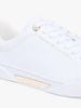 Tommy Hilfiger - Giày Sneakers Nữ Leather Logo Plaque Court Trainers