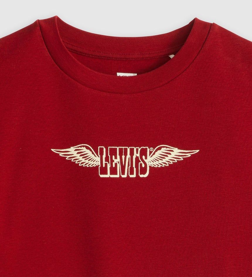 Levi's - Áo thun nữ Graphic Essential Sporty T-shirt - Red
