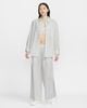 Nike - Áo Sơ Mi Nữ Nike Sportswear Chill Poplin Women's Oversized Woven Long-Sleeve Striped Top