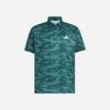 adidas - Áo thun có cổ đánh gôn Nam Men's Adidas Ultimate365 Graphic Allover Print Golf Polo - Blue