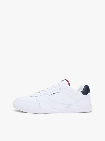 Tommy Hilfiger - Giày Sneakers Nam Contrast Heel Trainers With Leather