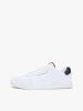 Tommy Hilfiger - Giày Sneakers Nam Contrast Heel Trainers With Leather