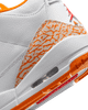Nike - Giày Sneakers Nữ Air Jordan 3 White And Orange Peel