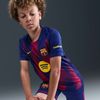 Nike - Áo Tay Ngắn Thể Thao Trẻ Em FC Barcelona Dri-FIT Stadium Home