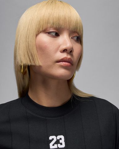 Nike - Áo tay dài thể thao Nữ Jordan Brooklyn Women's Loose-Fit Top