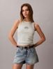 Calvin Klein - Áo Thun Ba Lỗ Nữ Logo Graphic Rib Tank Top