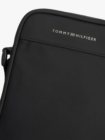 Tommy Hilfiger - Túi Đeo Chéo Nam Metal Logo Crossbody Reporter Bag - 4