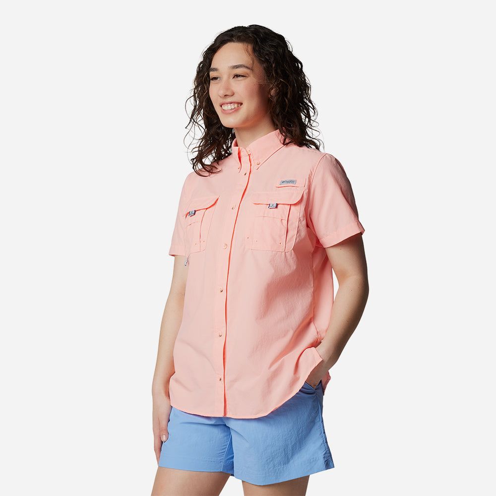 Columbia - Áo sơ mi tay ngắn thể thao nữ Womens Bahama™ Outdoor