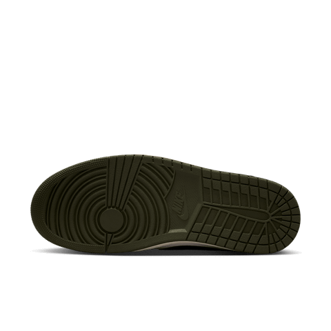 Nike - Giày Thời Trang Nam Air Jordan 1 Low OG Medium Olive and Summit White
