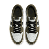 Nike - Giày Thời Trang Nam Air Jordan 1 Low OG Medium Olive and Summit White