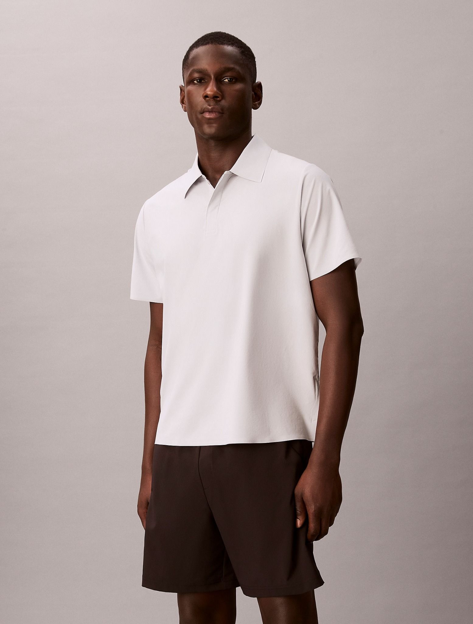 Calvin Klein - Áo polo thể thao nam CK Premium Bright Polo