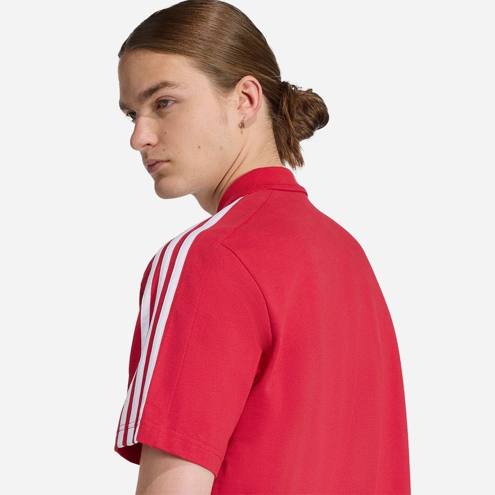 adidas - Áo thun đá banh Nam Men's Adidas Liverpool Dna Polo - Red