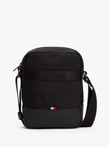 Tommy Hilfiger - Túi đeo chéo nam Metal Logo Travel Crossbody Reporter Bag
