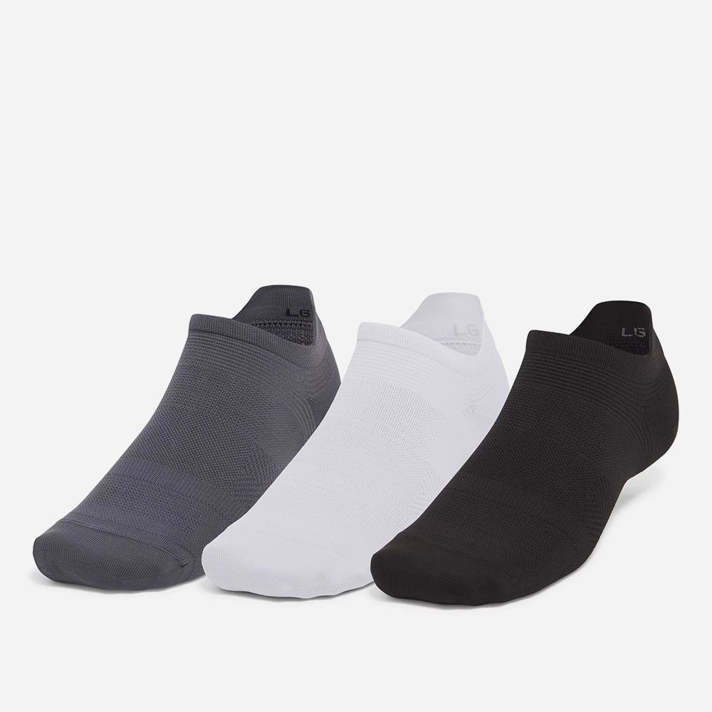 Under Armour - Vớ Chạy Bộ Nam Nữ Ad Lite 3 Pack No Show