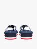 Tommy Hilfiger - Dép Xỏ Ngón Nữ Webbing Strap Signature Wedge Flip-Flops