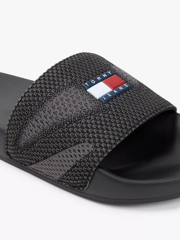 Tommy Hilfiger - Dép quai ngang Đan Nam TH Summer Sandal Slides