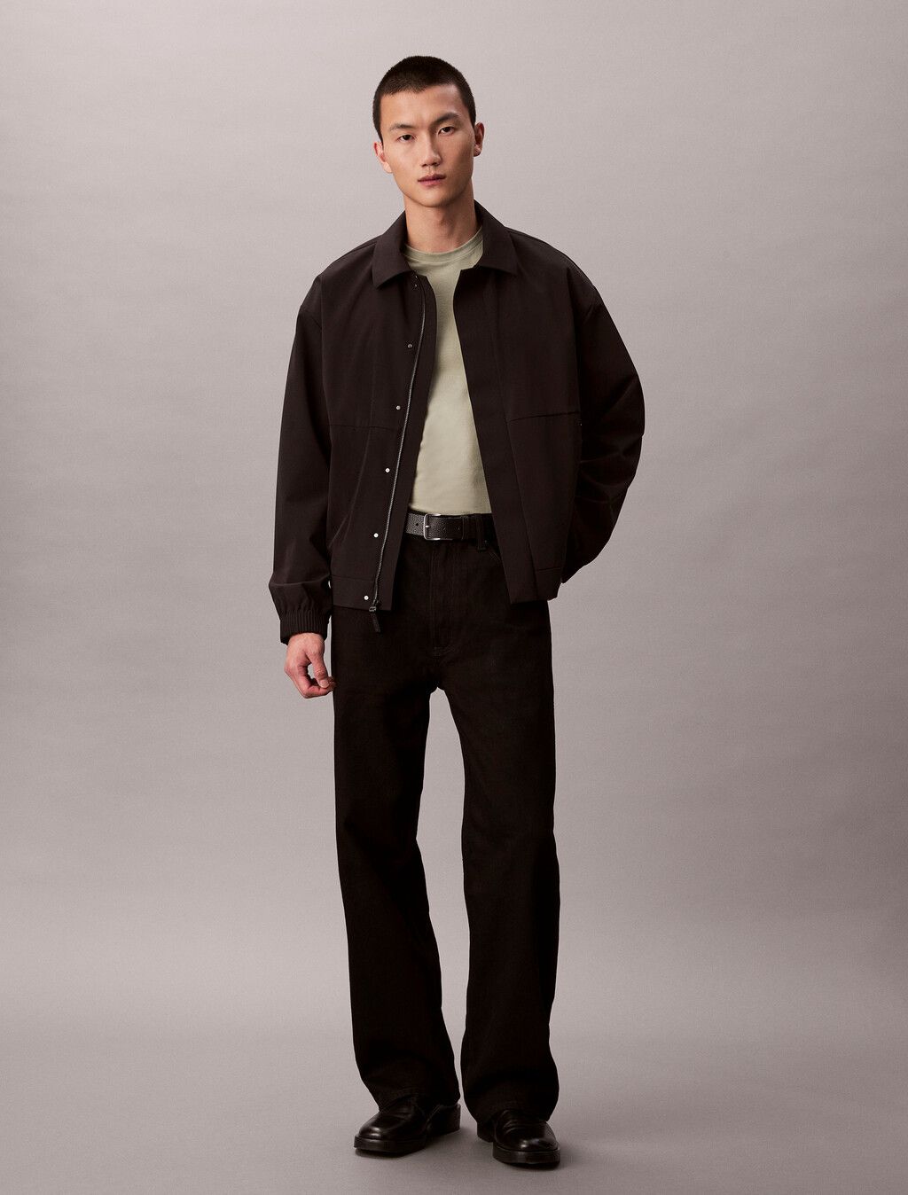 Calvin Klein - Áo thun thời trang nam Stretch Cotton Slim Tee