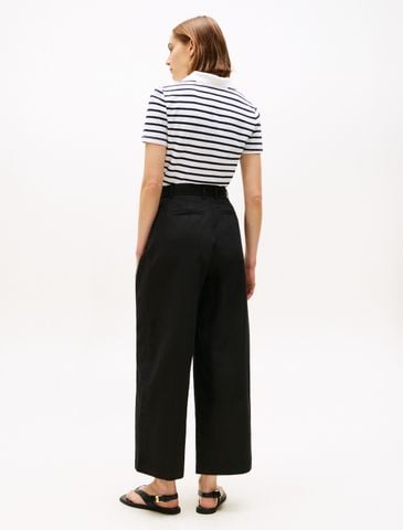 Tommy Hilfiger - Quần tây ống rộng nữ Asia Fit Tencel Linen Wide Leg Pant - 3