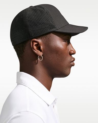Nike - Nón Lưỡi Trai Unisex Nike Rise Dri-FIT ADV SwooshFlex Structured Golf Cap