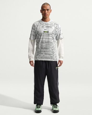Nike - Áo Tay Ngắn Thể Thao Nam Nike Loose Am Day All Over Print Tee