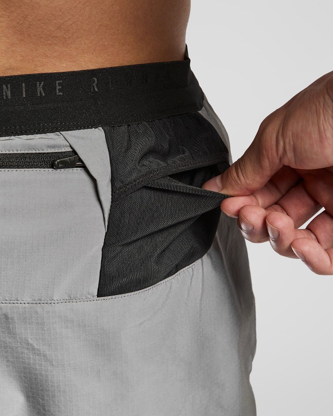 Nike - Quần ngắn chạy bộ Nam Men's 2-in-1 Reflective Design Running Shorts