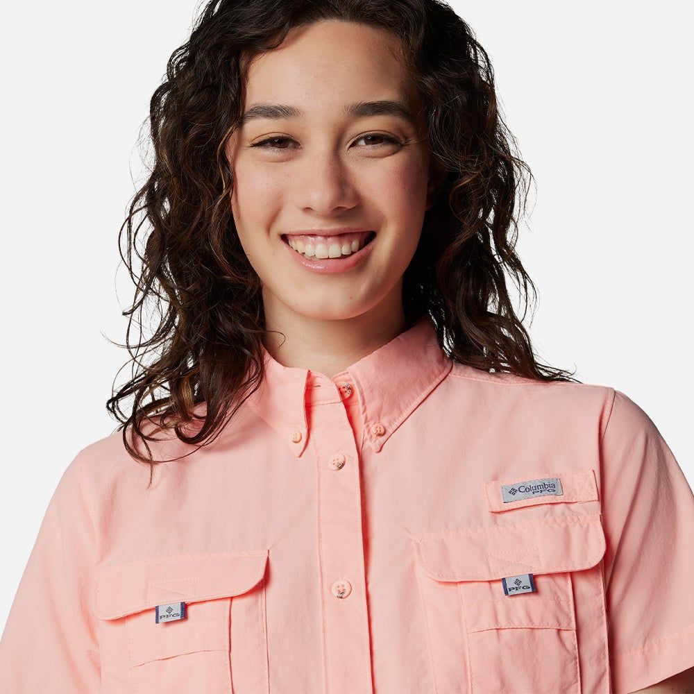 Columbia - Áo sơ mi tay ngắn thể thao nữ Womens Bahama™ Outdoor