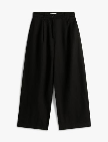 Tommy Hilfiger - Quần tây ống rộng nữ Asia Fit Tencel Linen Wide Leg Pant - 2
