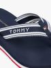 Tommy Hilfiger - Dép Xỏ Ngón Nữ Webbing Strap Signature Wedge Flip-Flops