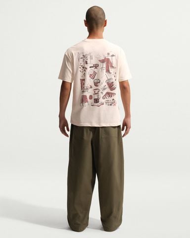 Nike - Áo Tay Ngắn Thể Thao Nam Sportswear T-Shirt Cafe Swoosh Illo