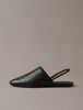 Calvin Klein - Giày Thời Trang Nữ Leather Slingback Mules