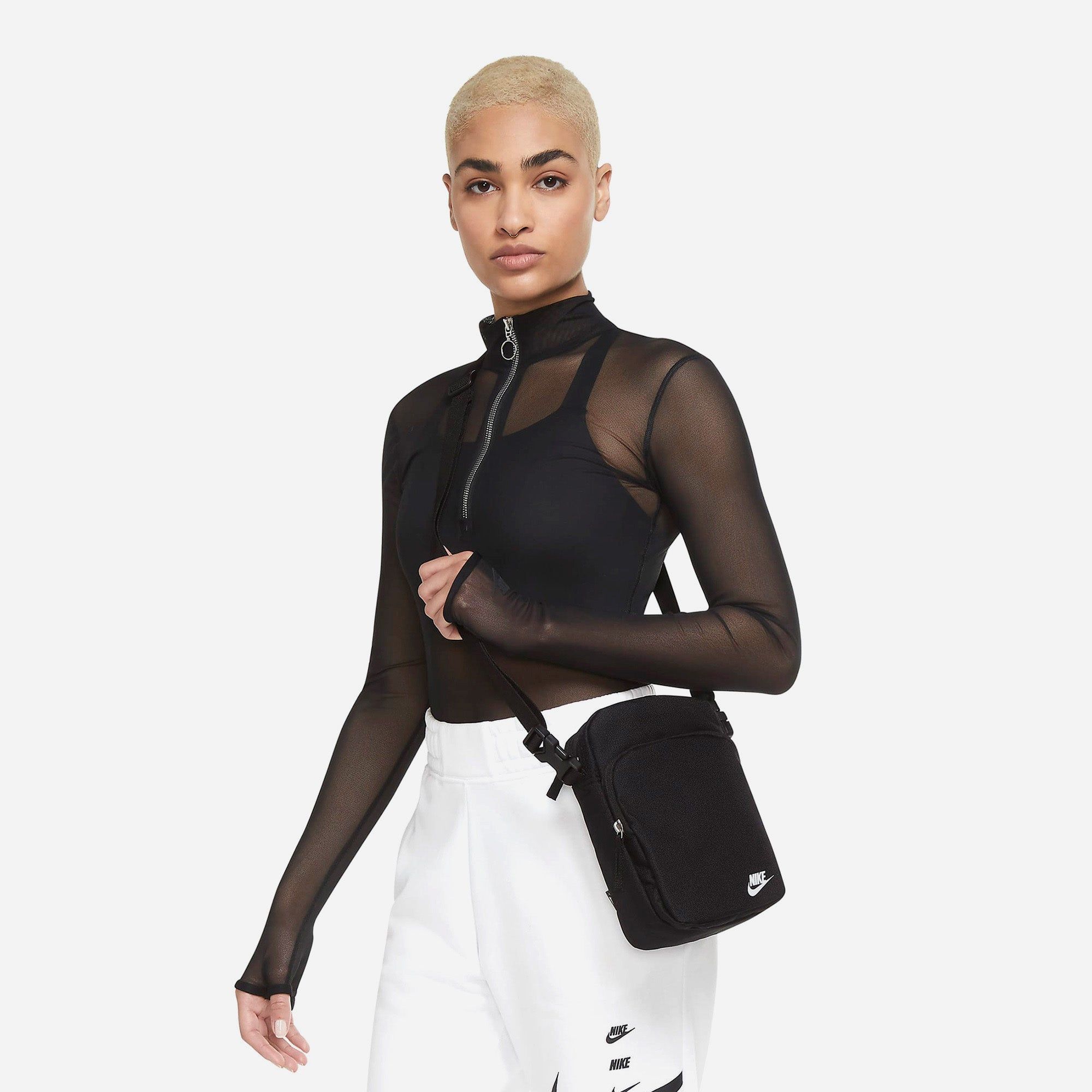 Nike - Túi đeo vai Nam Nữ Nike Heritage Crossbody Bag