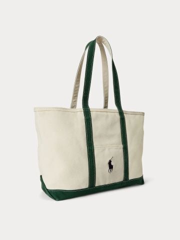 Ralph Lauren - Túi Tote Nam Big Pony Canvas Tote