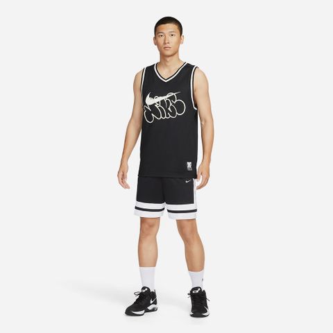 Nike - Quần ngắn bóng rổ Nam Men's Dri-Fit Classic 8 Inch Basketball Shorts - Black