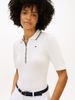 Tommy Hilfiger - Áo Polo Nữ Slim Fit Tipped Half Sleeve Polo Shirt