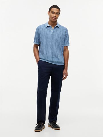 Tommy Hilfiger - Áo Thun Có Cổ Nam Washed Structured Polo Shirt