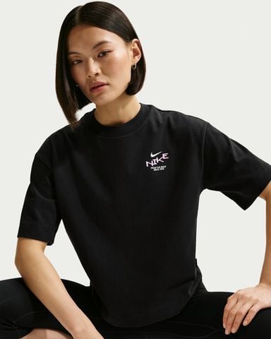 Nike - Áo Tay Ngắn Thể Thao Nữ Women's Oversized Mid-Cropped T-Shirt