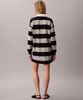 Calvin Klein - Đầm Polo Nữ Long Sleeve Varsity Stripe Mini Polo Dress