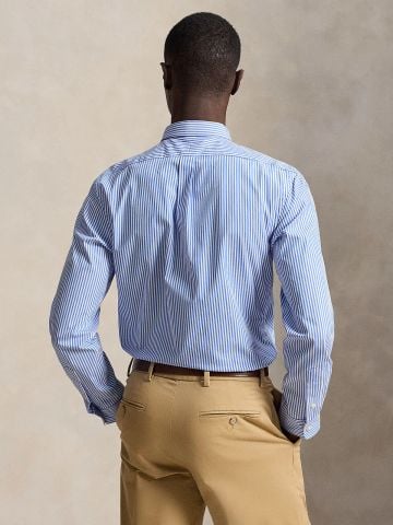 Ralph Lauren - Áo Sơ Mi Nam Slim Fit Striped Stretch Poplin Shirt
