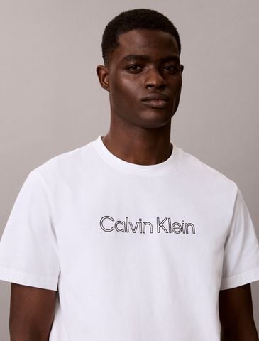 Calvin Klein - Áo Thun Tay Ngắn Nam Relaxed Logo T-Shirt