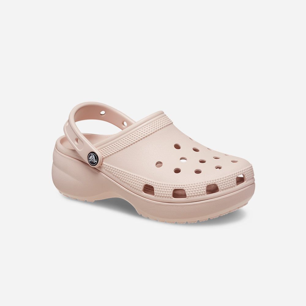 Crocs - Xăng đan nữ Classic Women's Platform Quartz Lifestyle