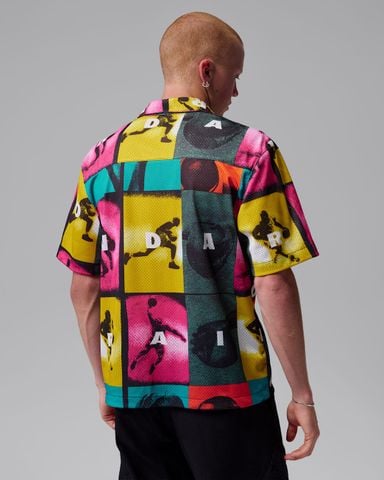 Nike - Áo Tay Ngắn Thể Thao Nam Jordan Brooklyn Men's Graphic Shirt