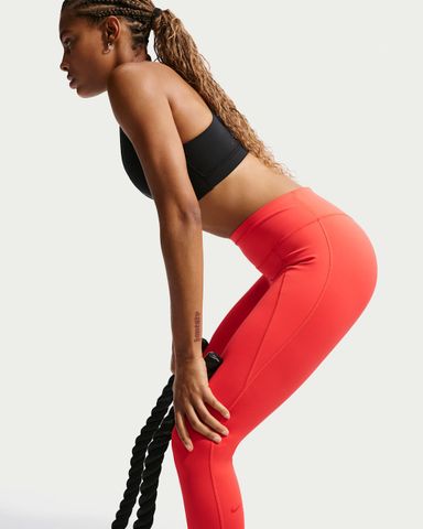 Nike - Quần Dài Ống Bó Thể Thao Nữ Universa Women's High-Waisted 7/8 Leggings With No Front Seam