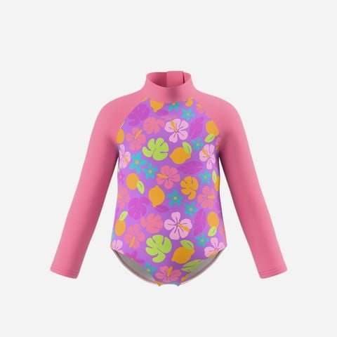 Speedo - Áo Bơi Chống Nắng Trẻ Em Sunprotect Long Sleeve Swimsuit
