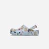 Crocs - Xăng đan trẻ em Classic Cookies Clog Kid Blue Frost Lifestyle