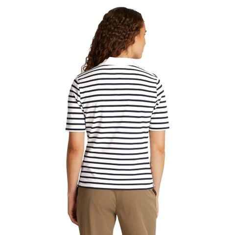 Tommy Hilfiger - Áo Thun Có Cổ Nữ 1985 Regular Pique Polo Short Sleeve