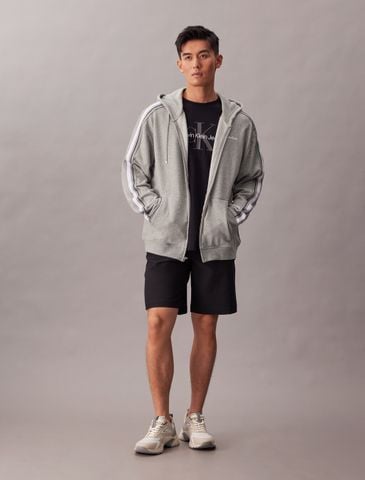 Calvin Klein - Áo Khoác Thể Thao Nam Cotton Blend French Terry Zip Hoodie - 4