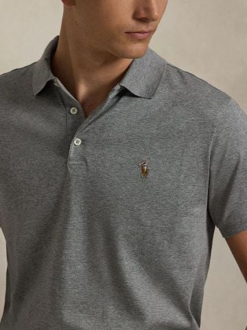 Ralph Lauren - Áo Thun Có Cổ Nam Custom Slim Fit Soft Cotton Polo Shirt