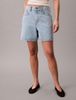 Calvin Klein - Quần Jeans Ngắn Nữ 90s Straight Needle punch Denim Short