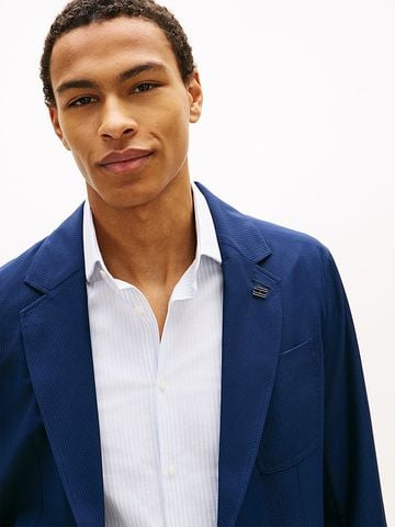 Tommy Hilfiger - Áo Blazer Nam New York Label Performance Air Dot Boxy Blazer