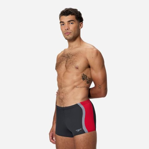 SPEEDO - AQUASHORT SWIMMING BOTTOM AQUASHORT MEN SOLID SPLICE AQUASHORT / SOLID SPLICE AQUASHORT